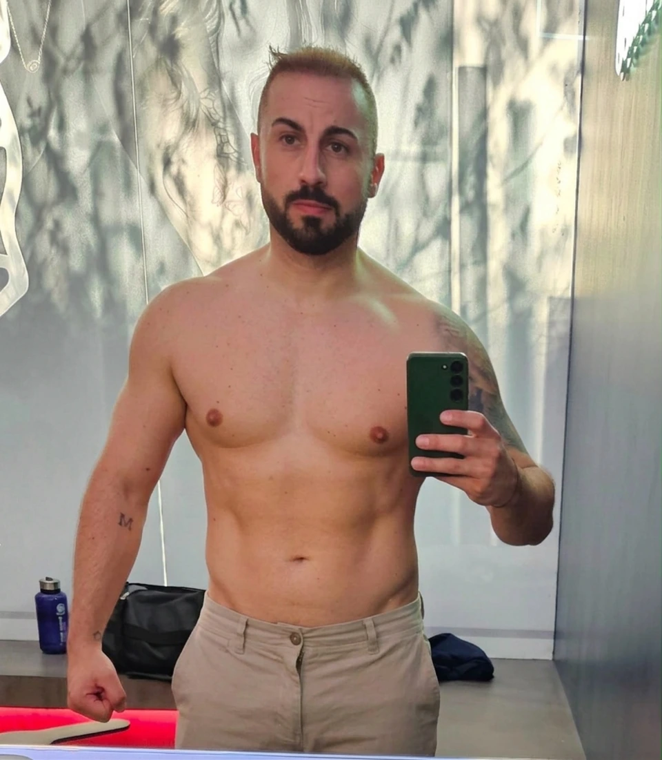 Pablo despues de aplicar su metodo de nutricion